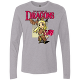 T-Shirts Heather Grey / Small Mother of Dragons Men's Premium Long Sleeve