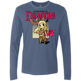 T-Shirts Indigo / Small Mother of Dragons Men's Premium Long Sleeve