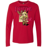 T-Shirts Red / Small Mother of Dragons Men's Premium Long Sleeve