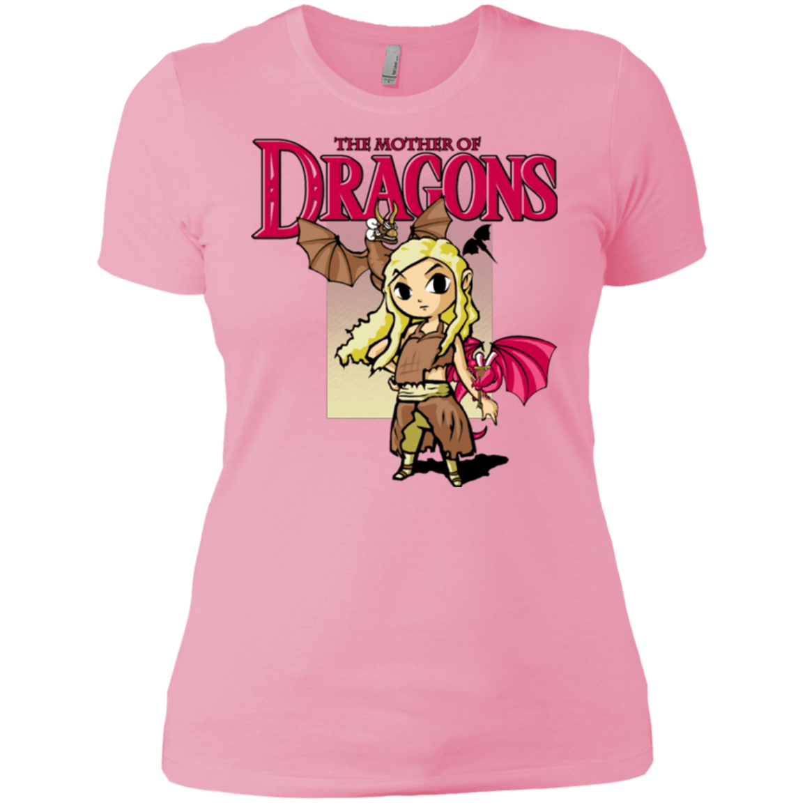 T-Shirts Light Pink / X-Small Mother of Dragons Women's Premium T-Shirt