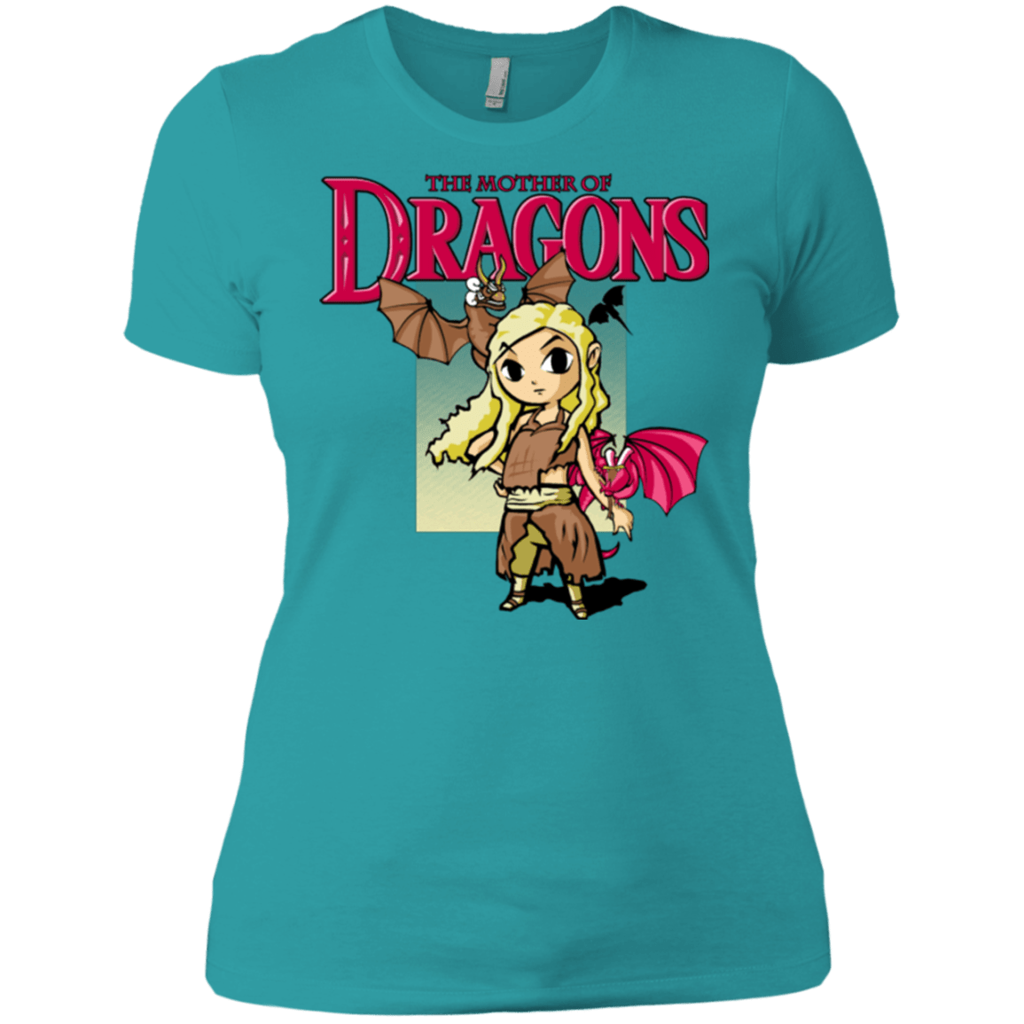 T-Shirts Tahiti Blue / X-Small Mother of Dragons Women's Premium T-Shirt