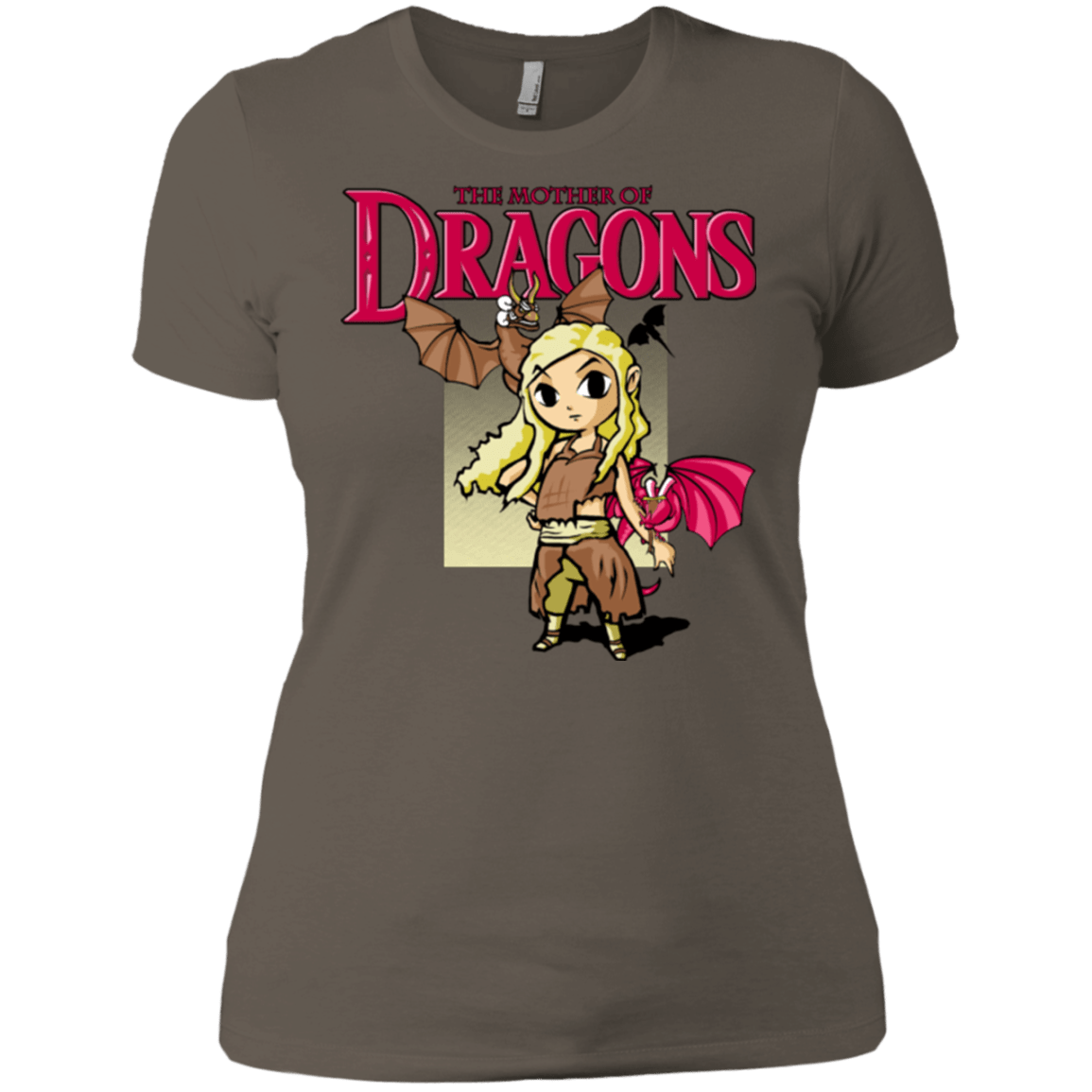 T-Shirts Warm Grey / X-Small Mother of Dragons Women's Premium T-Shirt