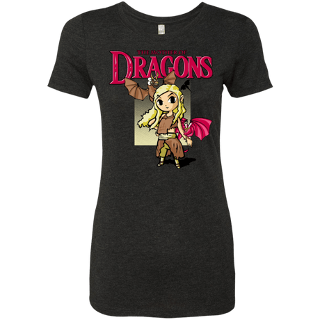 T-Shirts Vintage Black / Small Mother of Dragons Women's Triblend T-Shirt