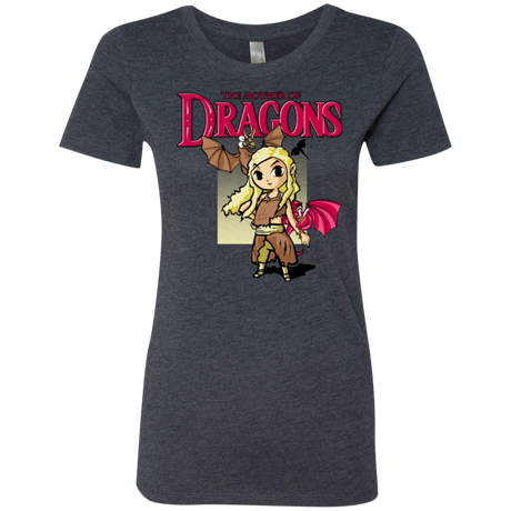 T-Shirts Vintage Navy / Small Mother of Dragons Women's Triblend T-Shirt