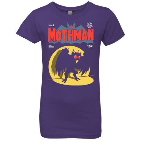 T-Shirts Purple Rush / YXS Mothman Girls Premium T-Shirt