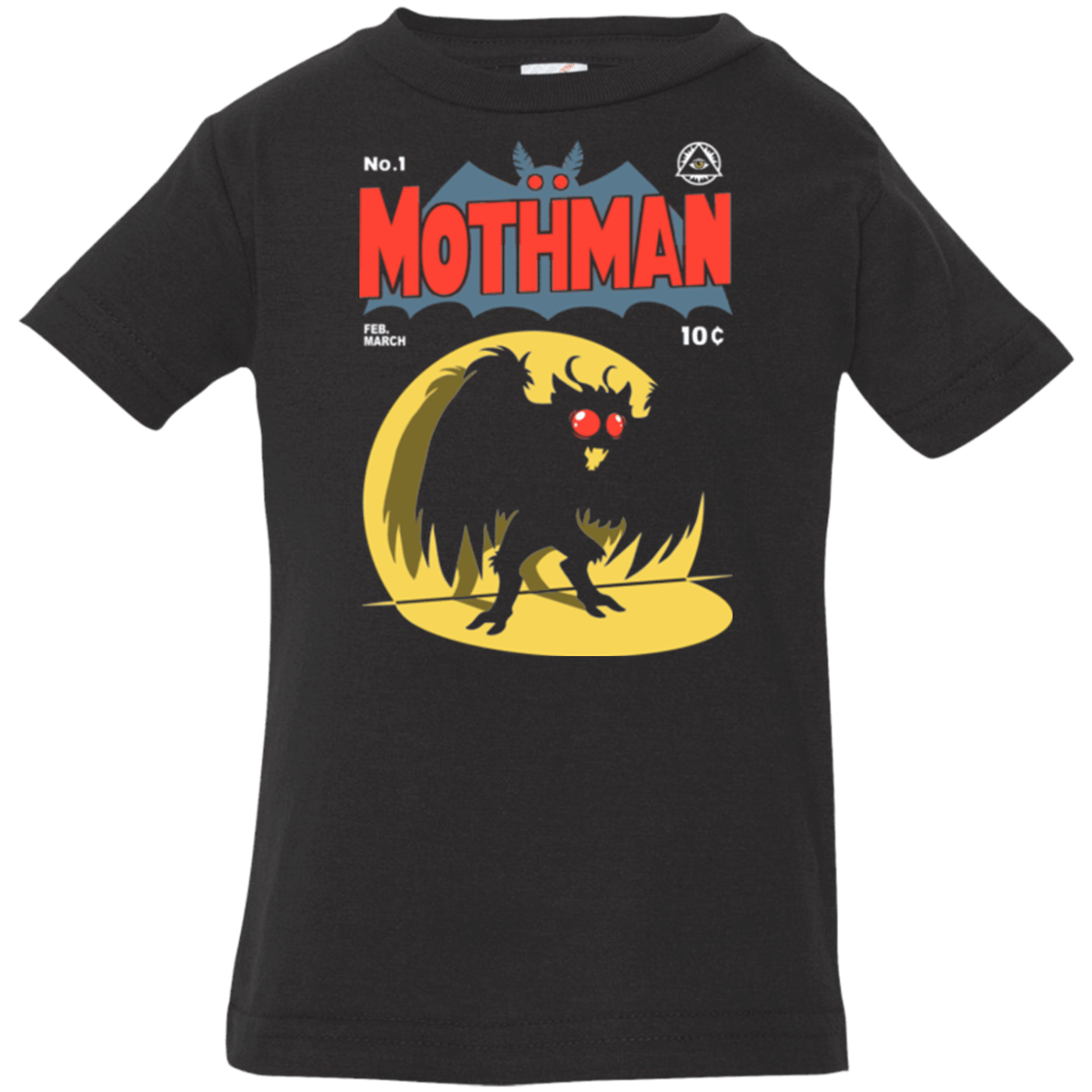 T-Shirts Black / 6 Months Mothman Infant Premium T-Shirt