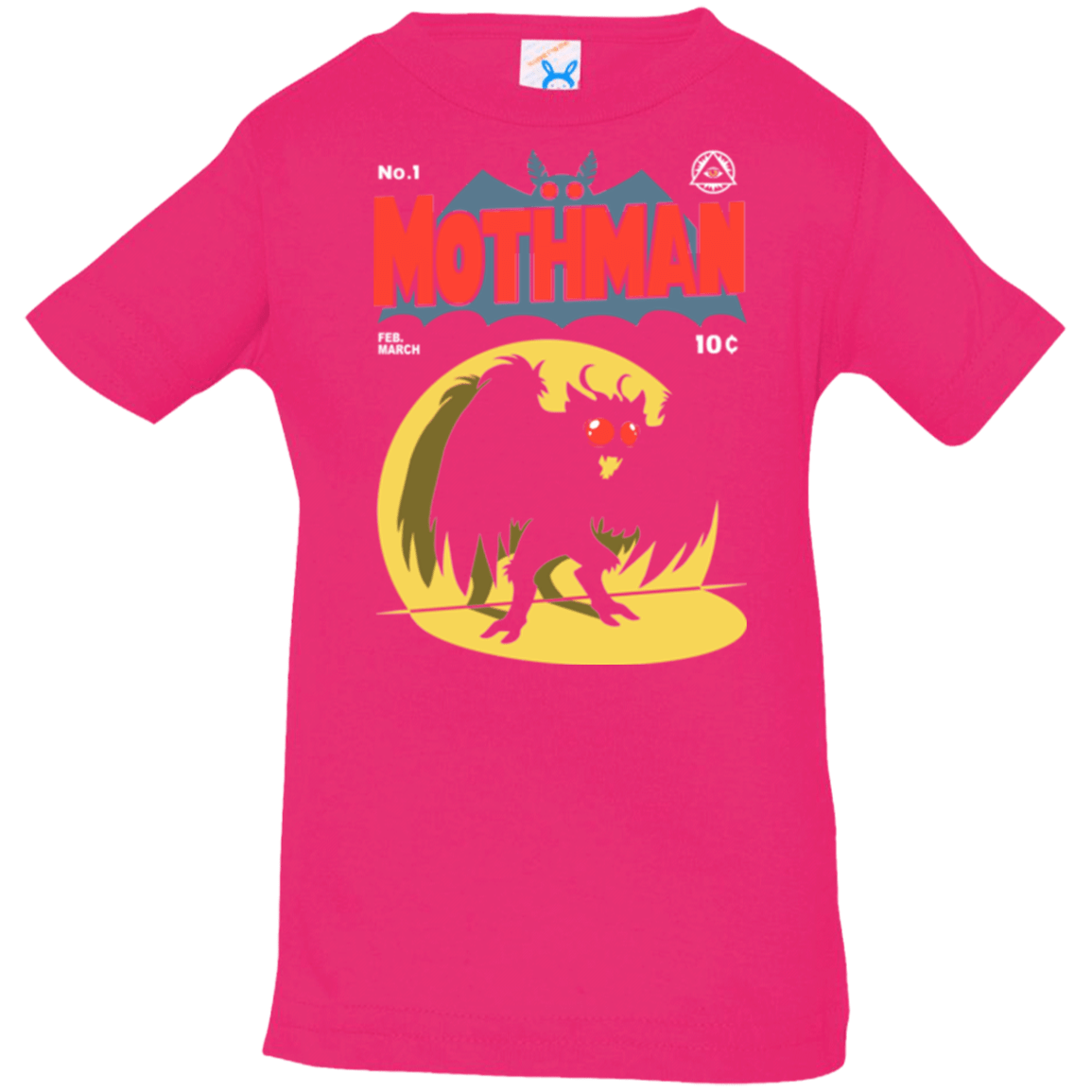 T-Shirts Hot Pink / 6 Months Mothman Infant Premium T-Shirt