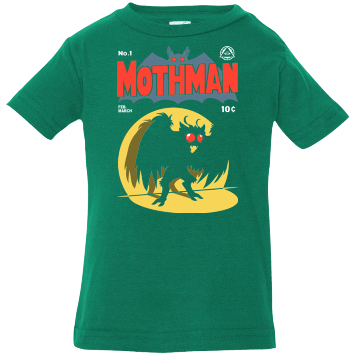 T-Shirts Kelly / 6 Months Mothman Infant Premium T-Shirt