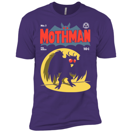 T-Shirts Purple / X-Small Mothman Men's Premium T-Shirt