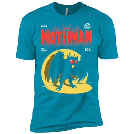 T-Shirts Turquoise / X-Small Mothman Men's Premium T-Shirt