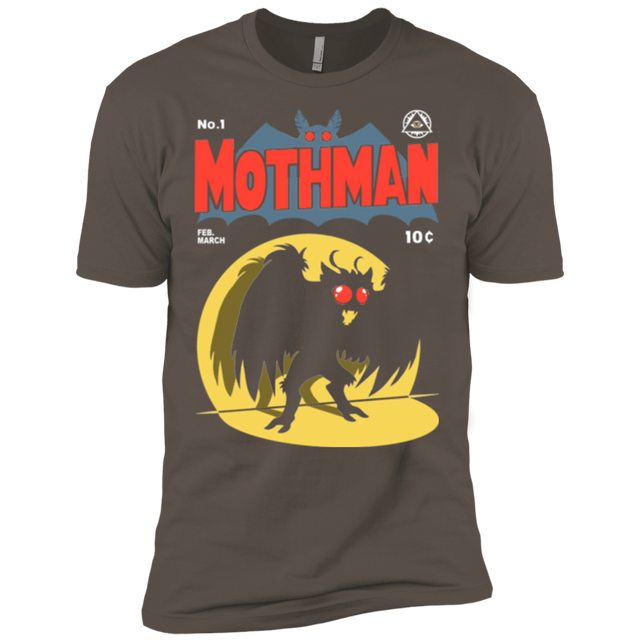 T-Shirts Warm Grey / X-Small Mothman Men's Premium T-Shirt