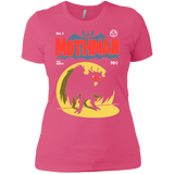 T-Shirts Hot Pink / X-Small Mothman Women's Premium T-Shirt