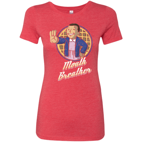 T-Shirts Vintage Red / Small Mouth Breather Women's Triblend T-Shirt