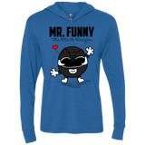 T-Shirts Vintage Royal / X-Small Mr Funny Triblend Long Sleeve Hoodie Tee