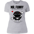 T-Shirts Heather Grey / X-Small Mr Funny Women's Premium T-Shirt