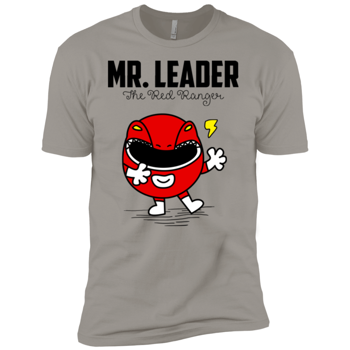 T-Shirts Light Grey / YXS Mr Leader Boys Premium T-Shirt