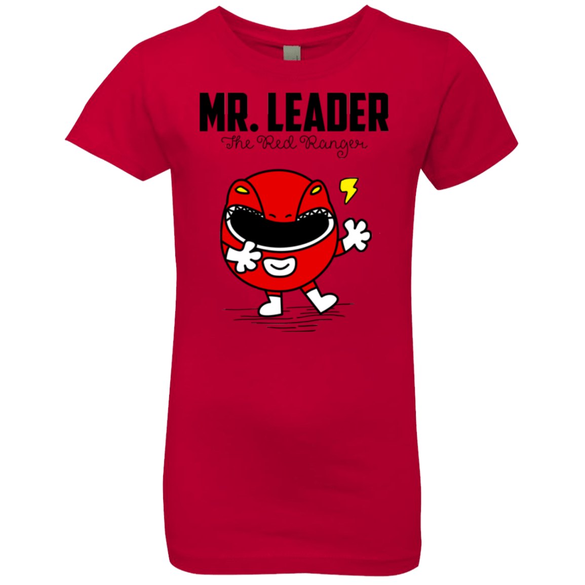 T-Shirts Red / YXS Mr Leader Girls Premium T-Shirt