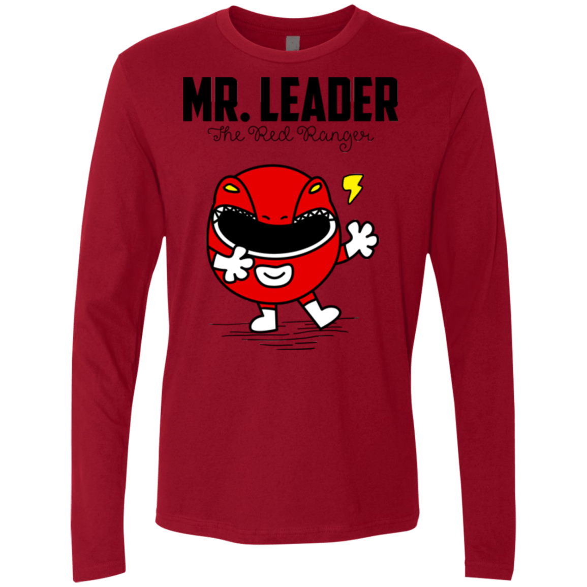 T-Shirts Cardinal / Small Mr Leader Men's Premium Long Sleeve