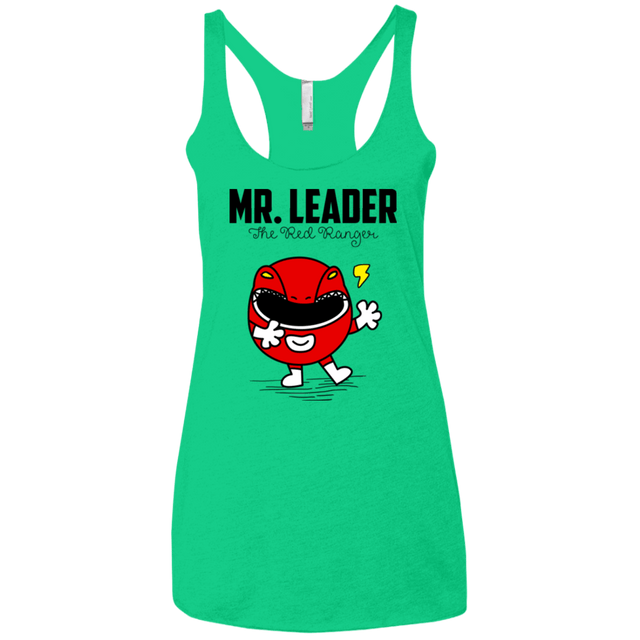T-Shirts Envy / X-Small Mr Leader Women's Triblend Racerback Tank