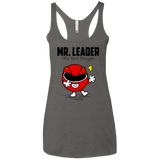 T-Shirts Premium Heather / X-Small Mr Leader Women's Triblend Racerback Tank