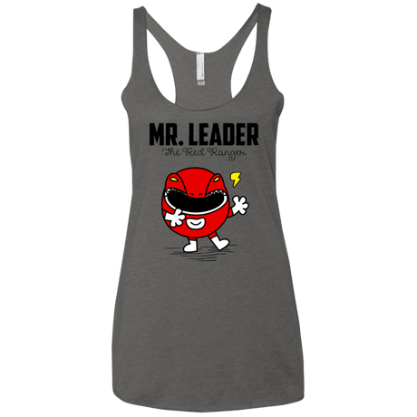 T-Shirts Premium Heather / X-Small Mr Leader Women's Triblend Racerback Tank