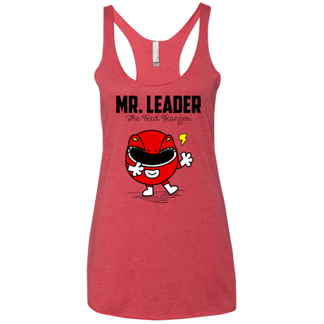 T-Shirts Vintage Red / X-Small Mr Leader Women's Triblend Racerback Tank