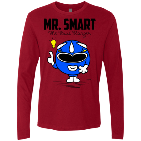 T-Shirts Cardinal / Small Mr Smart Men's Premium Long Sleeve