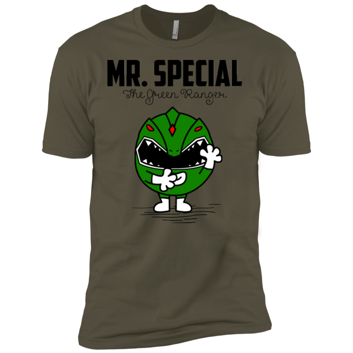 T-Shirts Military Green / X-Small Mr Special Men's Premium T-Shirt