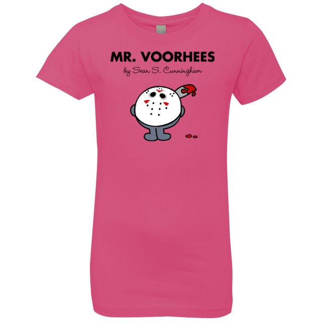 T-Shirts Hot Pink / YXS Mr Voorhees Girls Premium T-Shirt