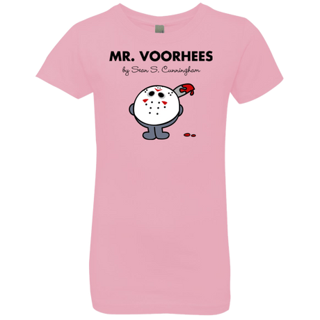T-Shirts Light Pink / YXS Mr Voorhees Girls Premium T-Shirt