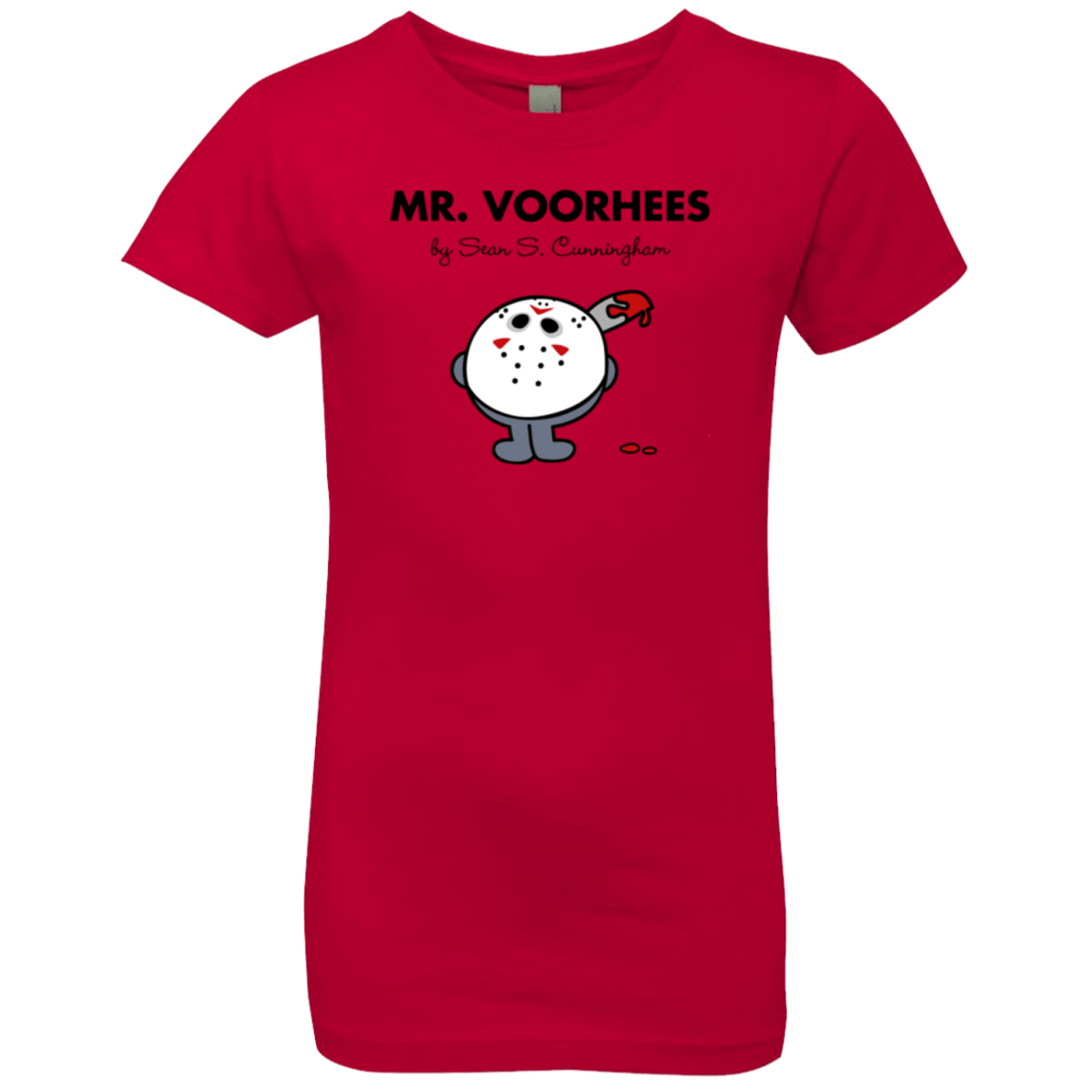 T-Shirts Red / YXS Mr Voorhees Girls Premium T-Shirt