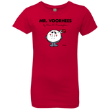 T-Shirts Red / YXS Mr Voorhees Girls Premium T-Shirt