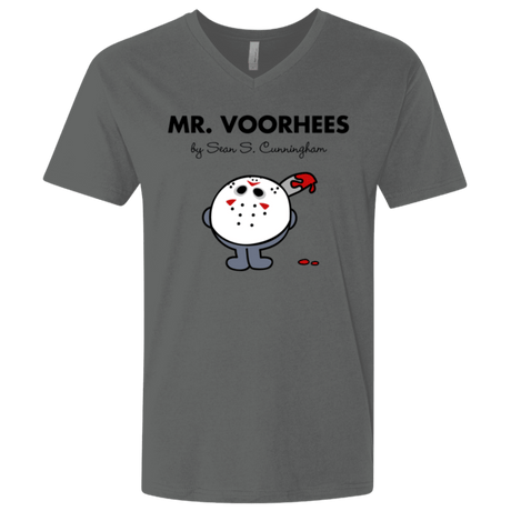 T-Shirts Heavy Metal / X-Small Mr Voorhees Men's Premium V-Neck