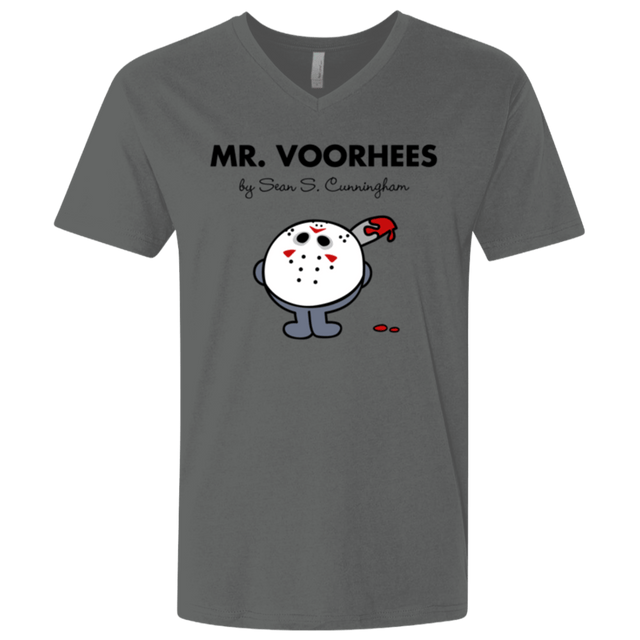 T-Shirts Heavy Metal / X-Small Mr Voorhees Men's Premium V-Neck