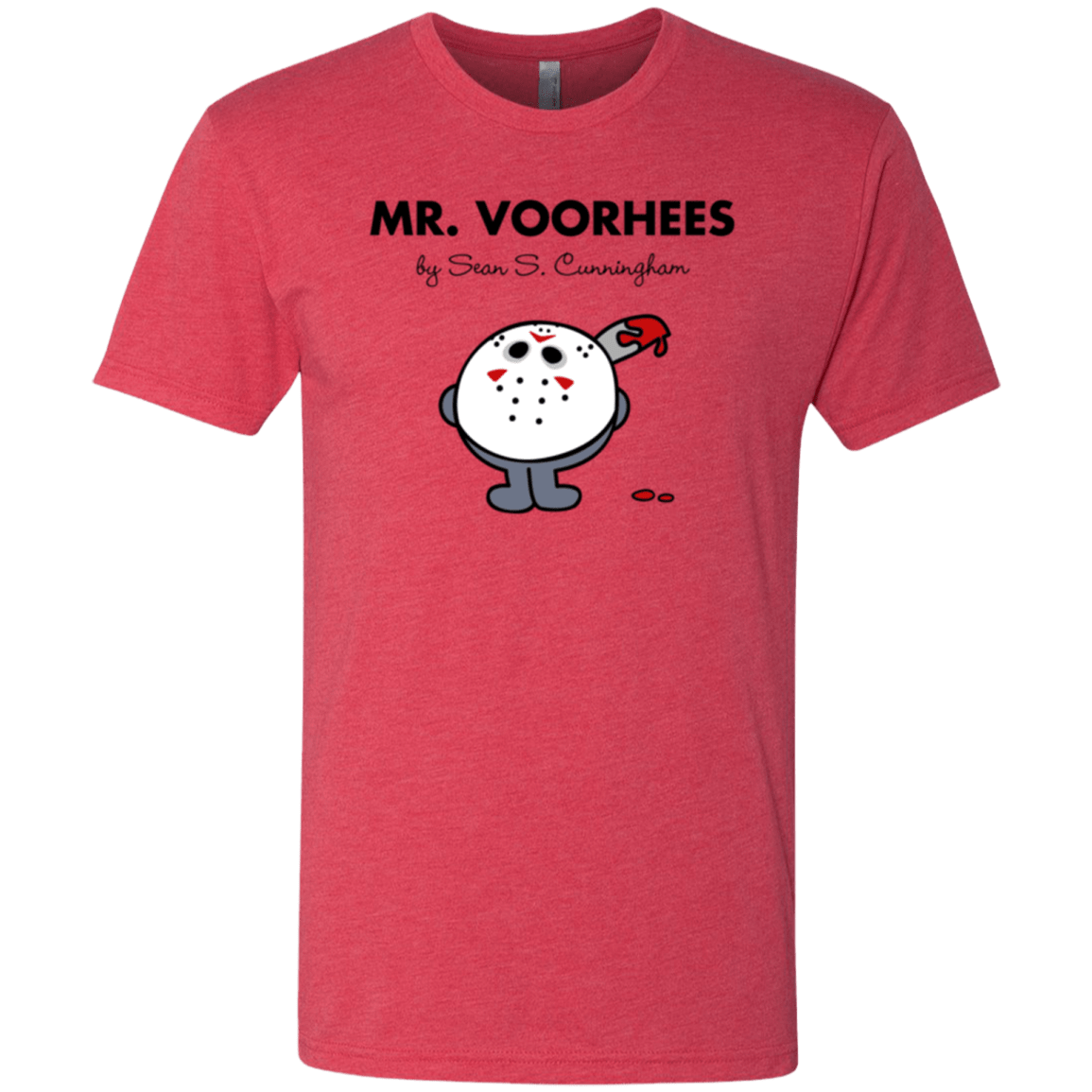 T-Shirts Vintage Red / Small Mr Voorhees Men's Triblend T-Shirt