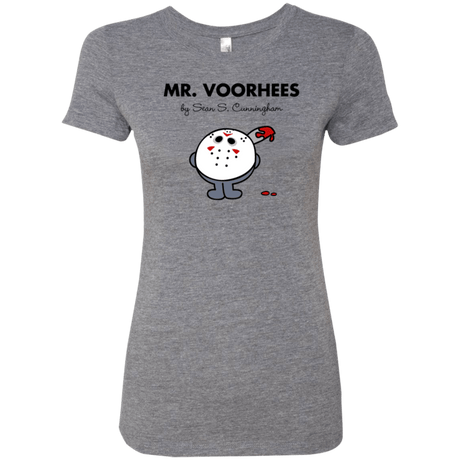 T-Shirts Premium Heather / Small Mr Voorhees Women's Triblend T-Shirt