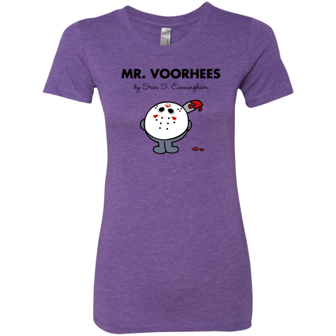 T-Shirts Purple Rush / Small Mr Voorhees Women's Triblend T-Shirt