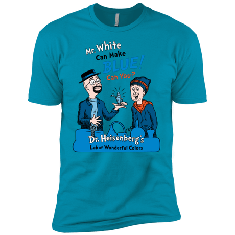 T-Shirts Turquoise / YXS Mr White Boys Premium T-Shirt