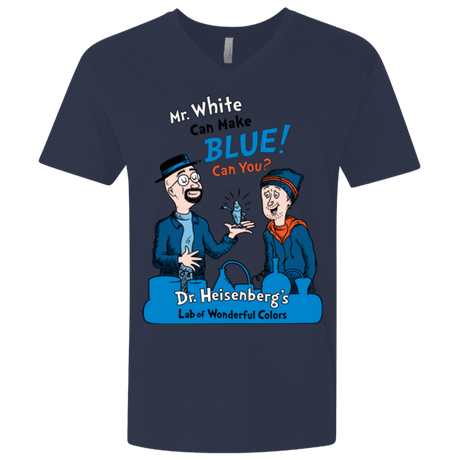 T-Shirts Midnight Navy / X-Small Mr White Men's Premium V-Neck