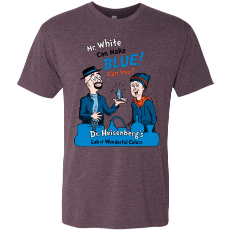 T-Shirts Vintage Purple / Small Mr White Men's Triblend T-Shirt