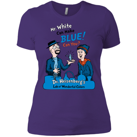 T-Shirts Purple / X-Small Mr White Women's Premium T-Shirt