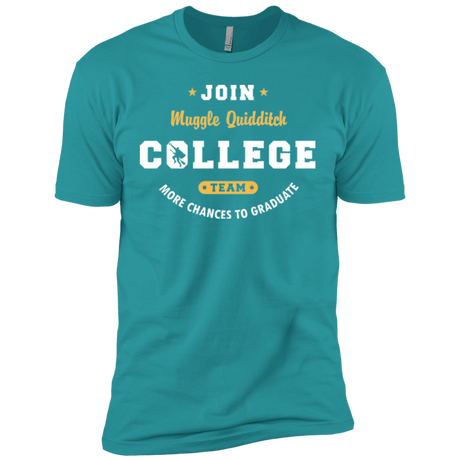 T-Shirts Tahiti Blue / X-Small Muggle Quidditch Men's Premium T-Shirt