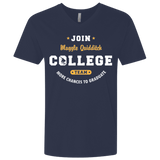 T-Shirts Midnight Navy / X-Small Muggle Quidditch Men's Premium V-Neck