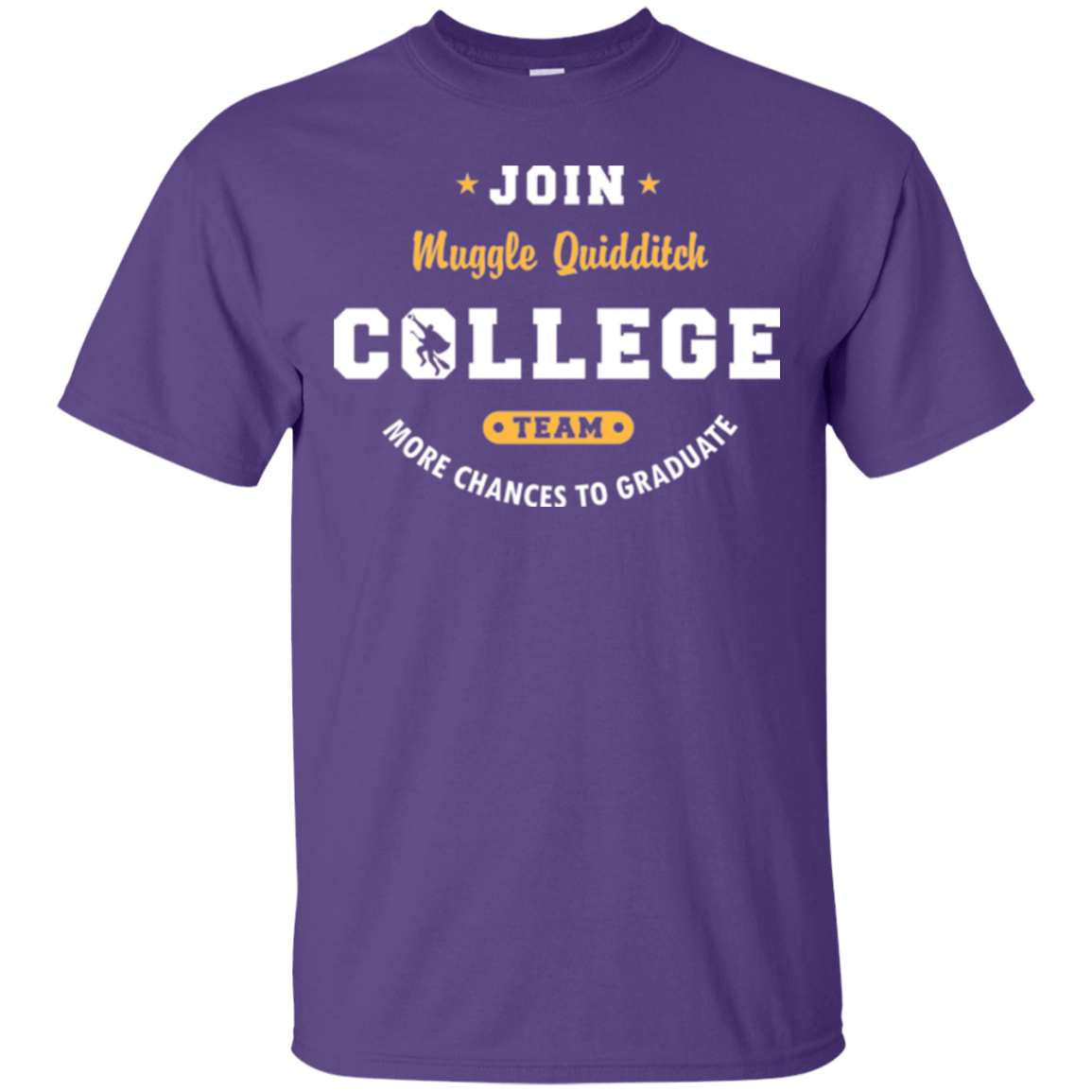 T-Shirts Purple / Small Muggle Quidditch T-Shirt