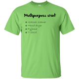 T-Shirts Lime / Small Multipurpose Shirt T-Shirt
