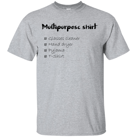 T-Shirts Sport Grey / Small Multipurpose Shirt T-Shirt