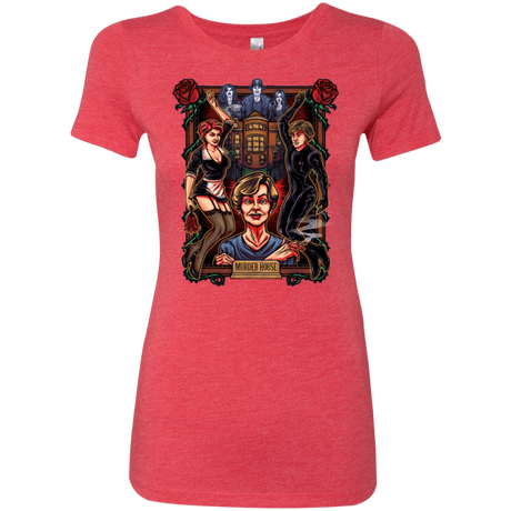 T-Shirts Vintage Red / Small Murder House Women's Triblend T-Shirt