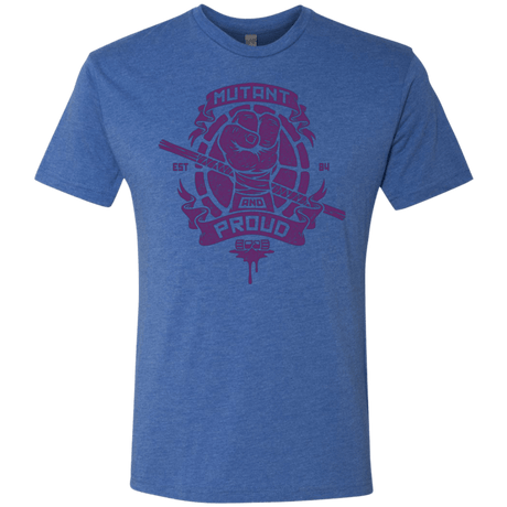 T-Shirts Vintage Royal / Small Mutant and Proud Donny Men's Triblend T-Shirt