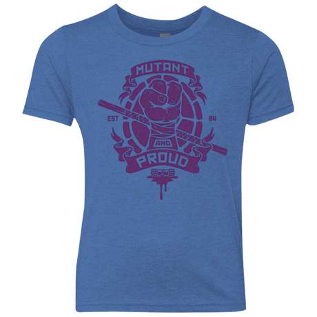 T-Shirts Vintage Royal / YXS Mutant and Proud Donny Youth Triblend T-Shirt