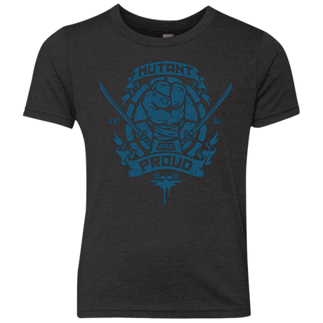 T-Shirts Vintage Black / YXS Mutant and Proud Leo Youth Triblend T-Shirt